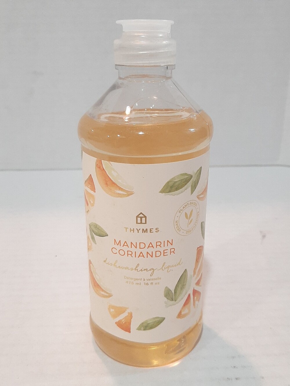 Thymes Mandarin Coriander Dishwashing Liquid 16fl oz